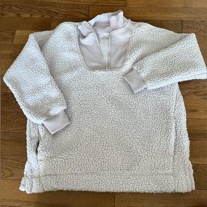 Light lavender Aerie quarter zip